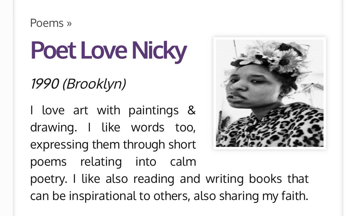 Poet Love Nicky